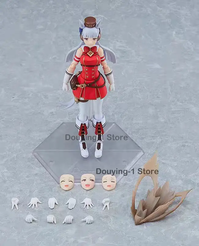 متوفر في المخزون MF Figma 584 لعبة مجسمة لشخصيات الرسوم المتحركة Pretty Derby Gold Ship