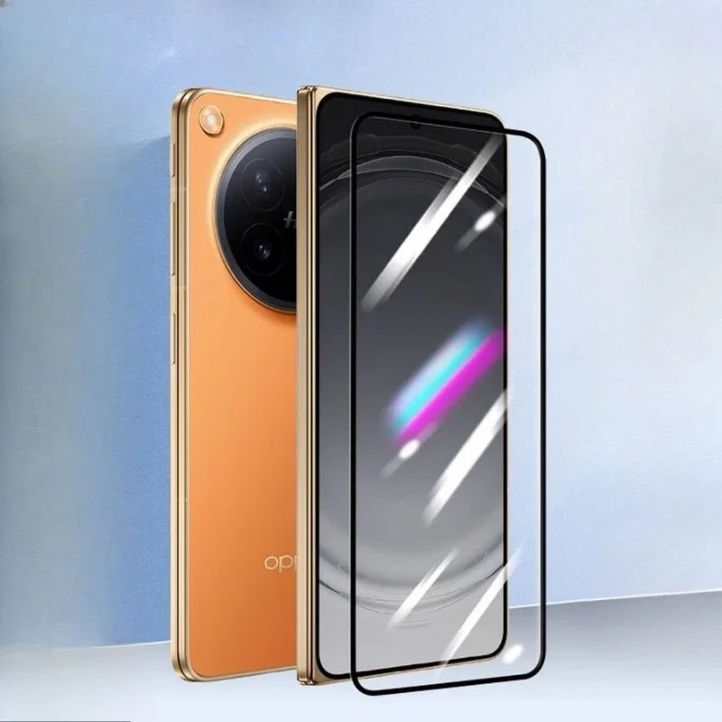 

For OPPO Find N6 /N5 Tempered Glass Protective Screen Protector For Oppo FindN6 Black Edge Full Cover Front Film