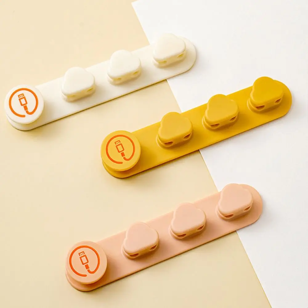 إدارة الحبل سلك كابل حامل كابل مشبك ثابت لا اللكم كابل مرن اللفاف ذاتية اللصق خالية من الأظافر #3