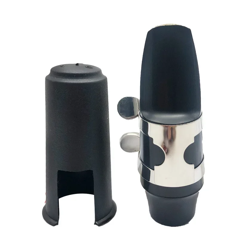 

High Bb Saxophone Mouthpiece Set - Includes Mouthpiece, Reeds, Cap, and Metal Ligature for Enhanced Performance