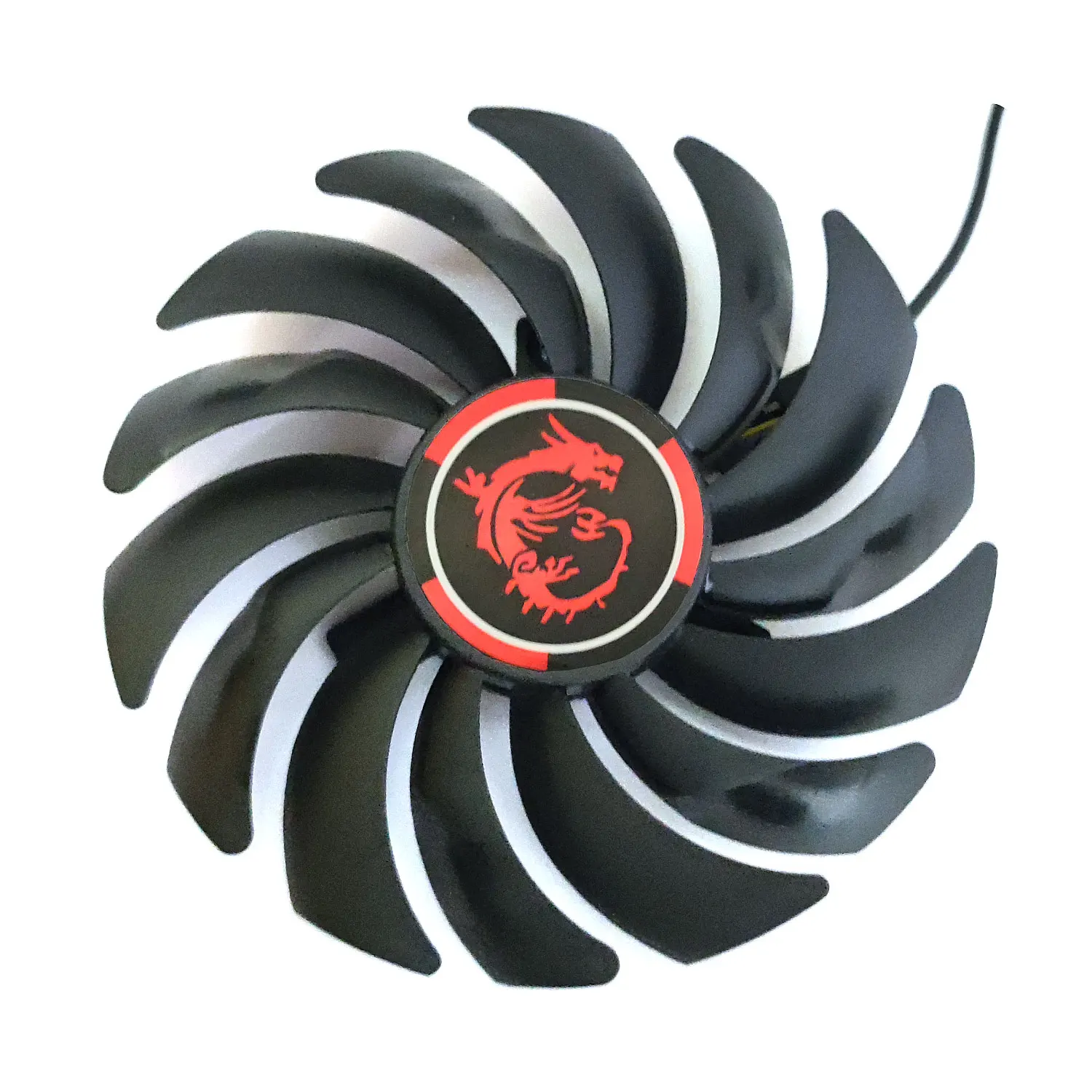 Novo 1 lote 95mm 4pin pld10010s12hh gtx 980 gaming gpu fã, para msi geforce gtx 980ti 980 970 960 jogo placa gráfica ventilador de refrigeração