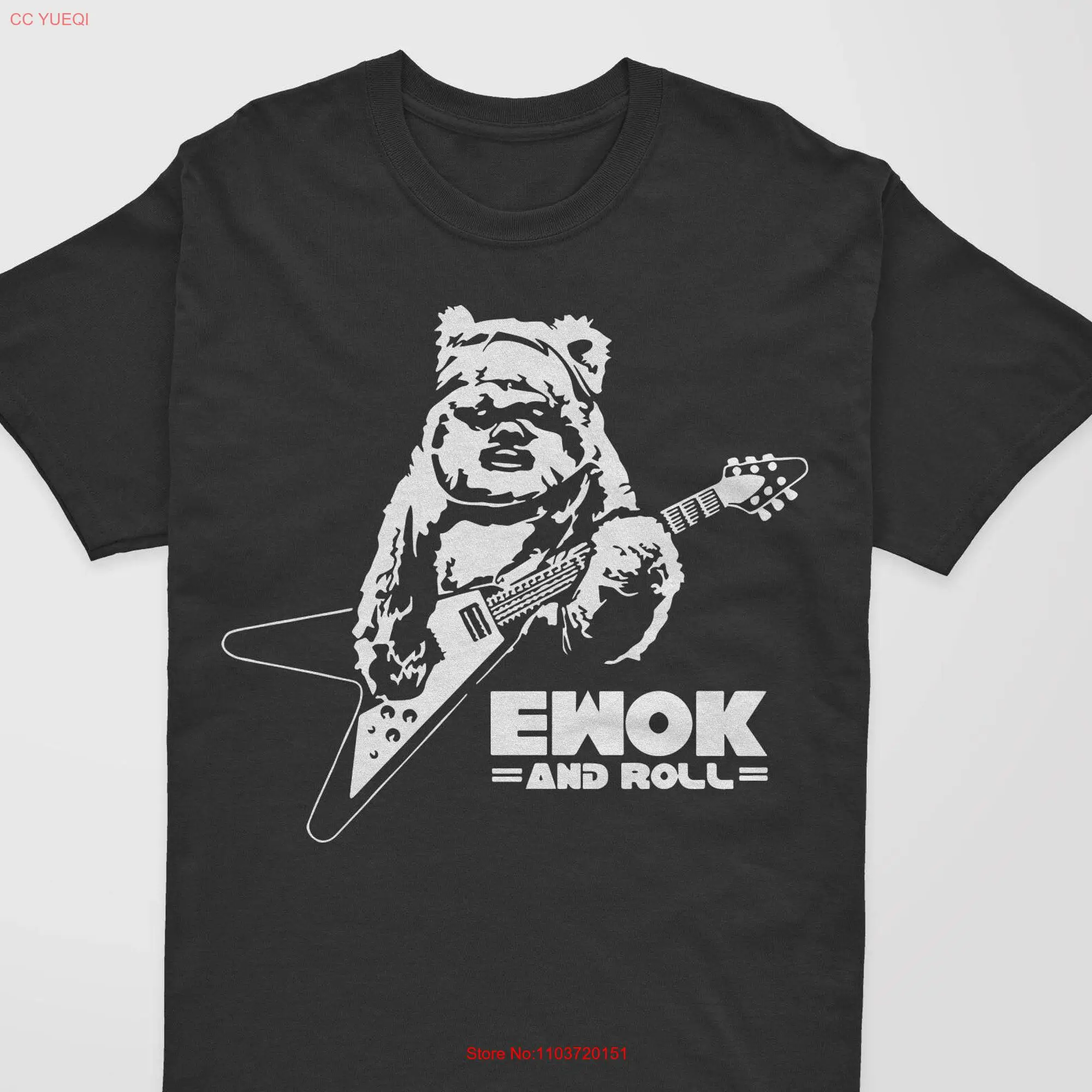 Футболка Ewok and Roll мужская с длинным или коротким рукавом