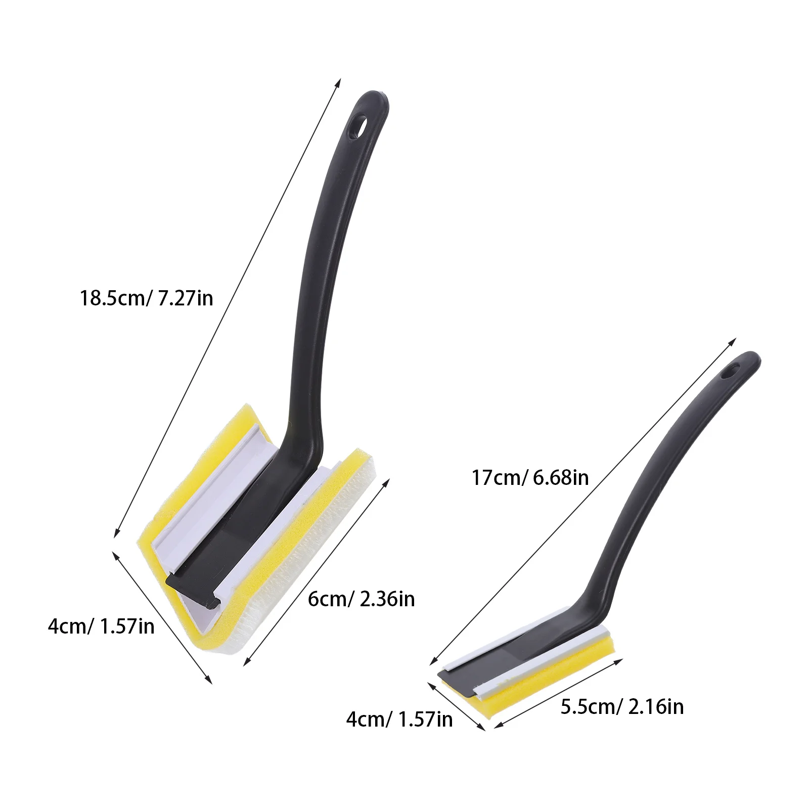 1 Unit Wall Painting Edge Brush Flexible Bristles for Seamless Blending Sharp Angle Cut Perfect for Window Frame and Door Trim