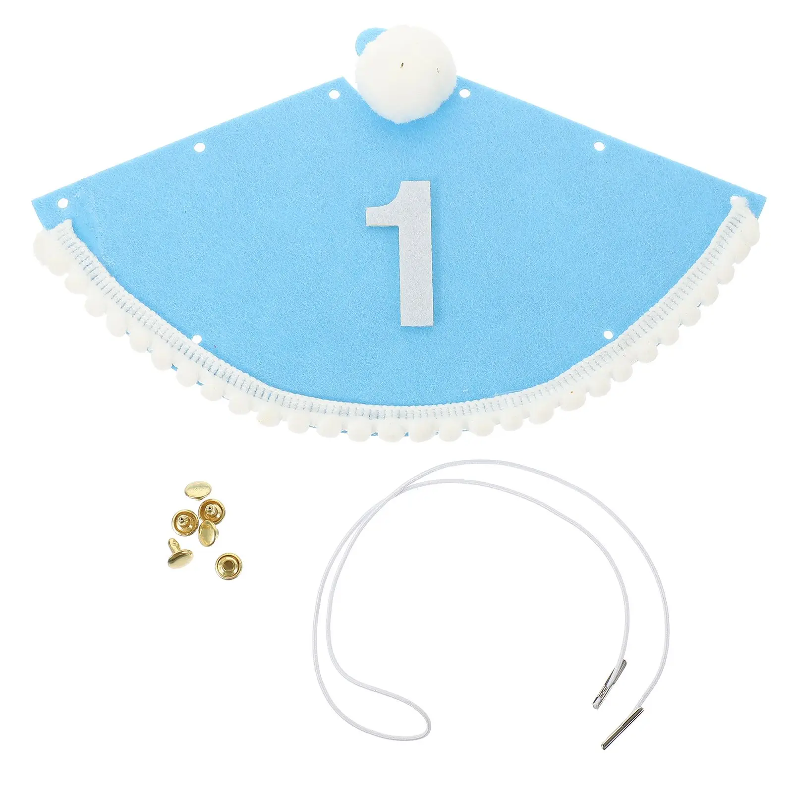 

Baby Birthday Non-woven Fabric Sweet Baby First Birthday Hat Fashionable 1st Perfect Size Kids Celebrate