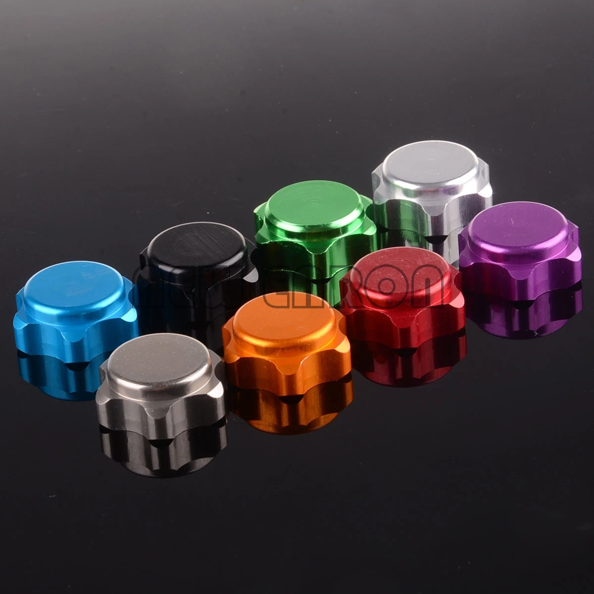 NEW ENRON 4P Aluminum 17MM Wheel Rim Hub Nuts Cover 81212 RC 1/8 Dust Proof Upgrade Part 80123 1:8