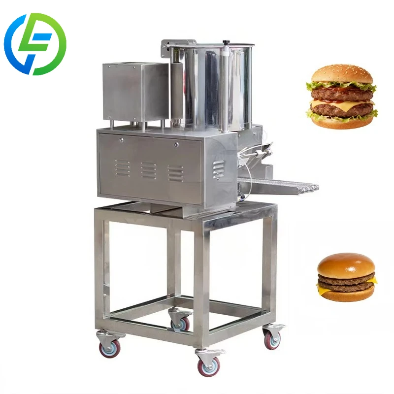 Meat Burger Patty Making Machine Continuous Forming Device for Pork Lamb Vegetable Mixed Patty Manufacturing Customized
