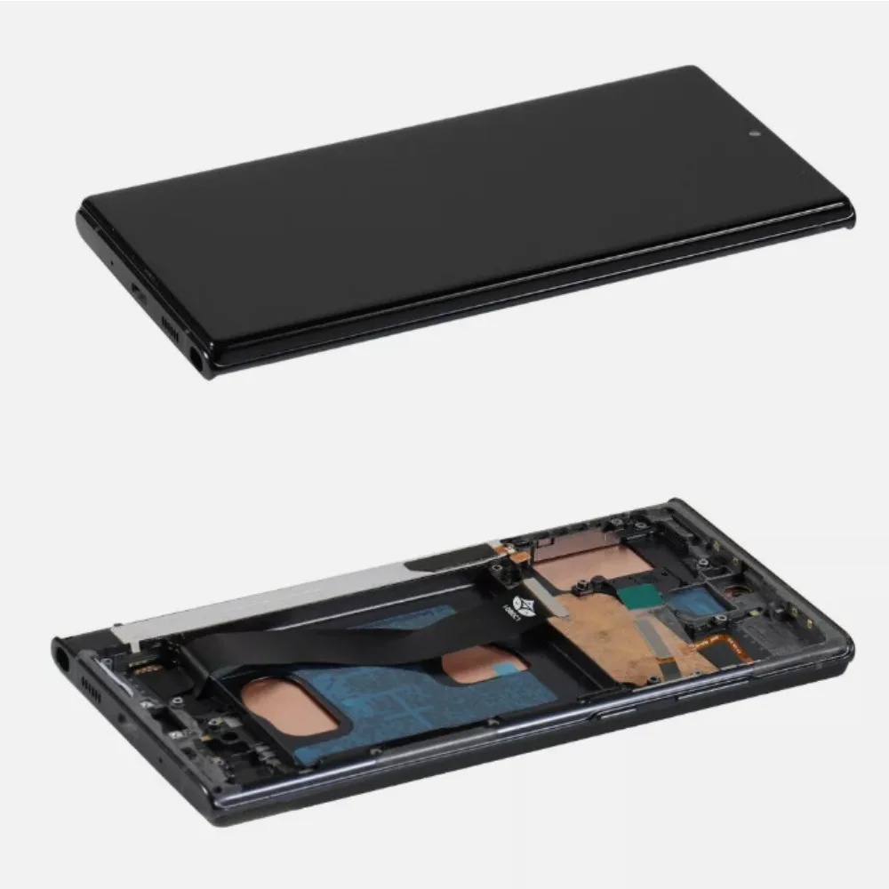 OLED Display LCD Touch Screen Frame Replacement For Samsung Galaxy Note 10 Plus