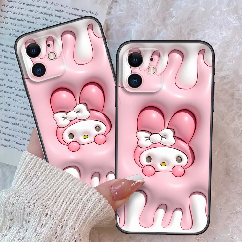 S2 3D cartoon Melody Soft Case for Samsung S9 S10E S10 Lite S20 Ultra S21S S21 Fe S22 S23 S30 Plus Note 10 20 M30S M21 M31 M51