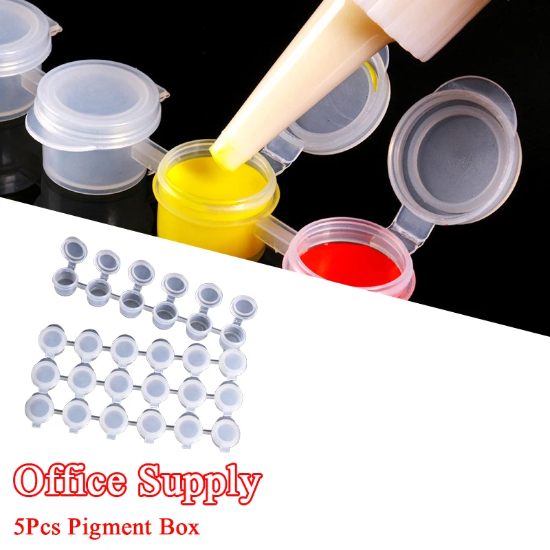 5*6 Pcs Joint Pigment Box Painting Acrylic Paint Supplies Drawing Art Education