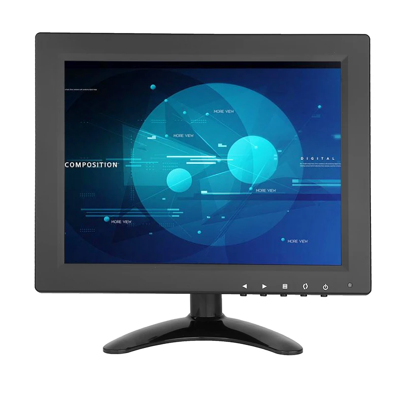 9.7"/10" Small Size Monitor 4:3 Desktop IPS CCTV Computer VGA HDMI 1024X768 HD LCD Screen Display Monitor