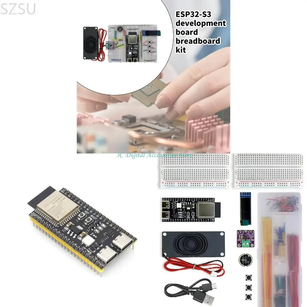 

SZSU Advanced DeepSeek AIs Voice Chatting ESP32S3 Development Board with Multiple