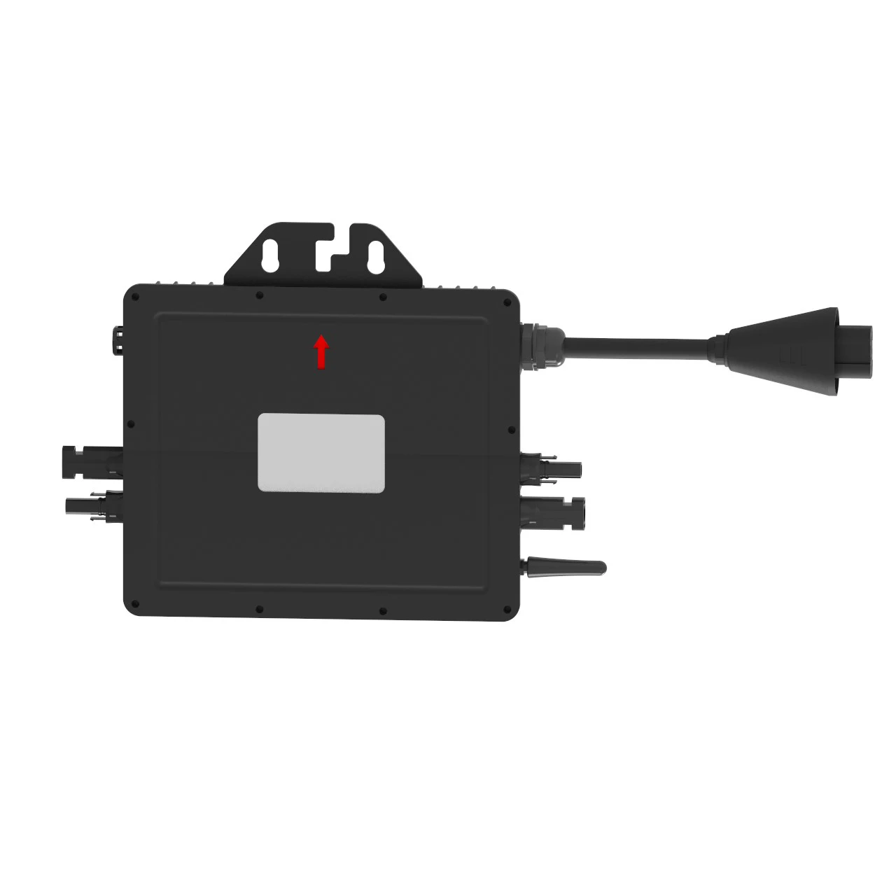 ABSAAR AB800A Micro inverter 800 W, inverter fotovoltaico per balcone Micro inverter MPPT, WLAN BT per pannelli solari