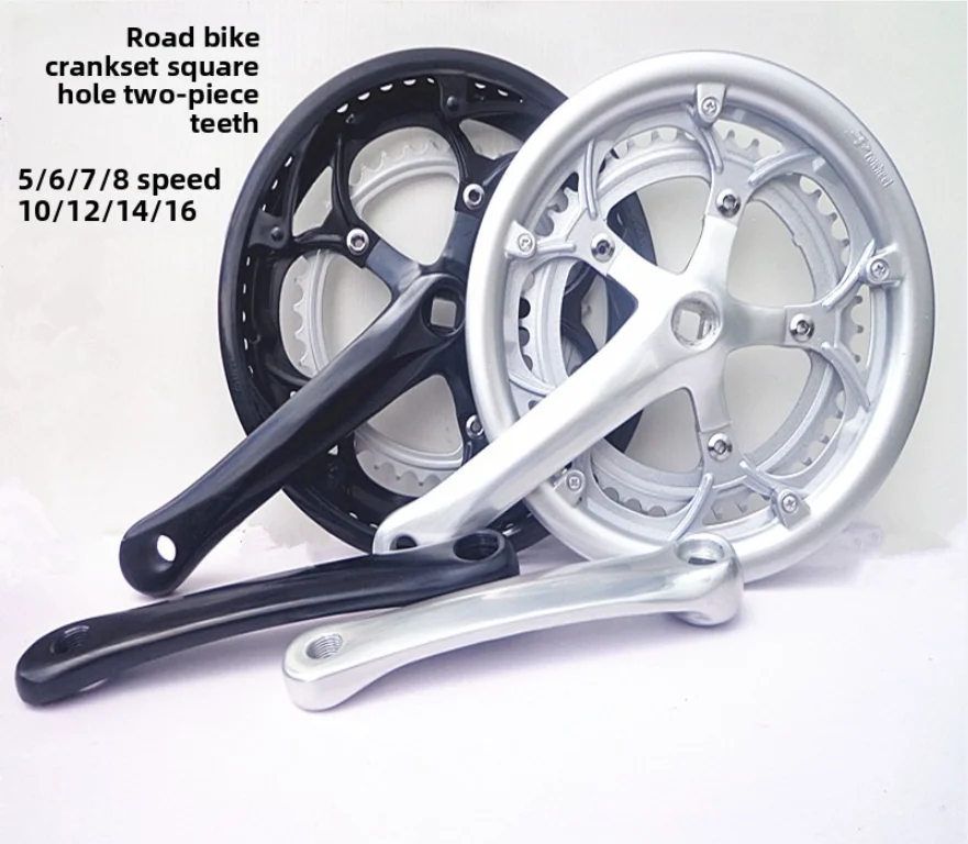 

Шатуны для шоссейного велосипеда GIANT, 170 мм, шатун, складной велосипед, шатуны серии 700C, 42/52/34/50, звездочка, большая звездочка, скорость 5/6/7/8