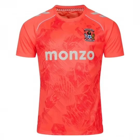 2026-27 Neues Coventry City Herren Fußballtrikot 3D-Druck Familien-Partnerlook Y2K Übergroßes Lässiges Schnelltrocknendes Fan-T-Shirt – Detail 6