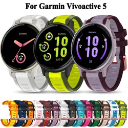 20mm Wristband For Garmin Vivoactive 5 3 Forerunner 165 55 Watch Strap Bracelet For Garmin Venu 2 Plus Approach S42 Watchbands
