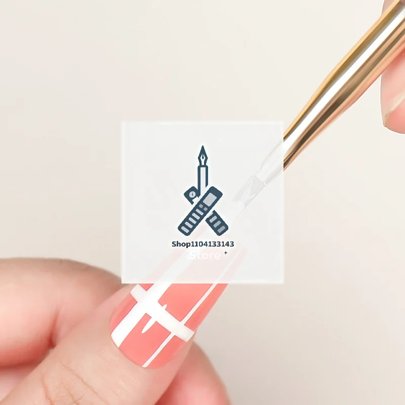 1 قطعة فرشاة فنية للأظافر متعددة الوظائف شريط بطانة فرش النمذجة تموج الماء لتقوم بها بنفسك تصميم فرشاة ذات شعيرات صلبة مسمار أدوات الرسم