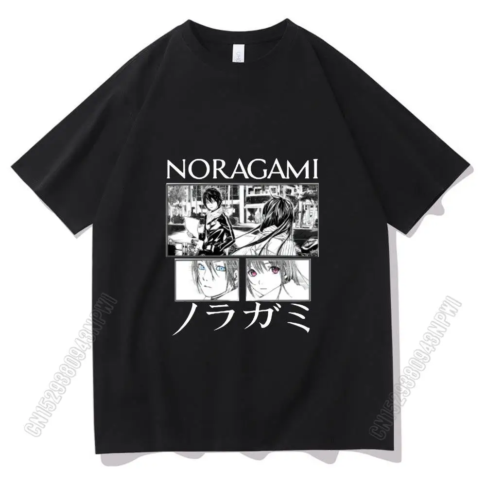 2024 Super Fire Japan Anmie Noragami Yato Tshirt Printing T Shirt Pure Cotton Men/Women Personality T-Shirt Boy Girl Tee Tops