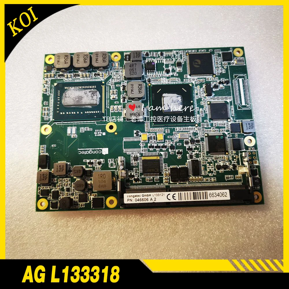 For Congatec AG L133318 PN:046606 A.2 Original Industrial Control Motherboard L133121