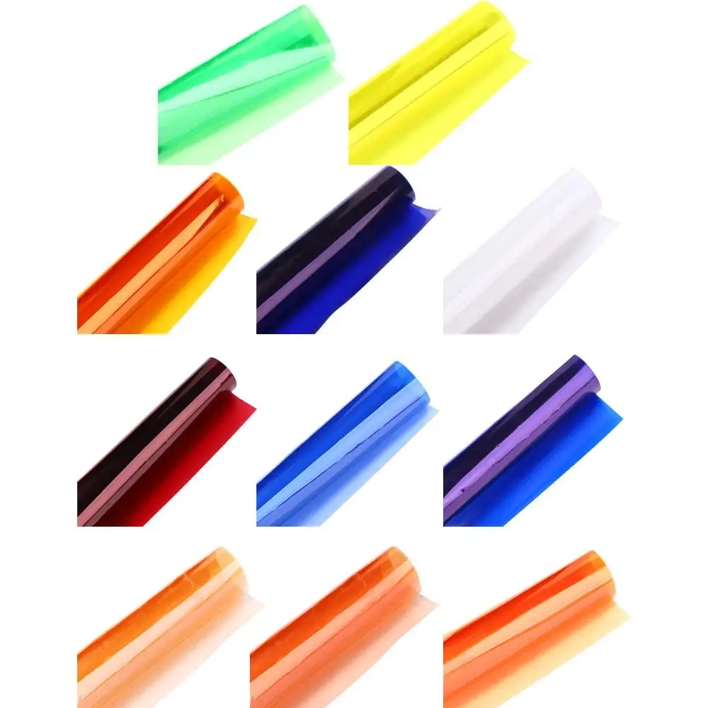 

Light Strobe Flashlight Stage Lighting Redhead Light Video Light 15.7*19.6" Filter Paper Color Filter Filter Film Paper Gels