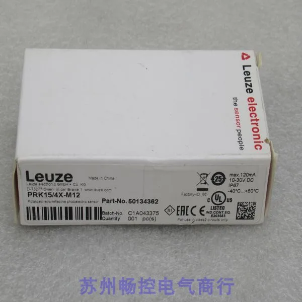 *In Stock* The New Leuze Sensor PRK15/4X-M12 Is Available In Stock 50134362