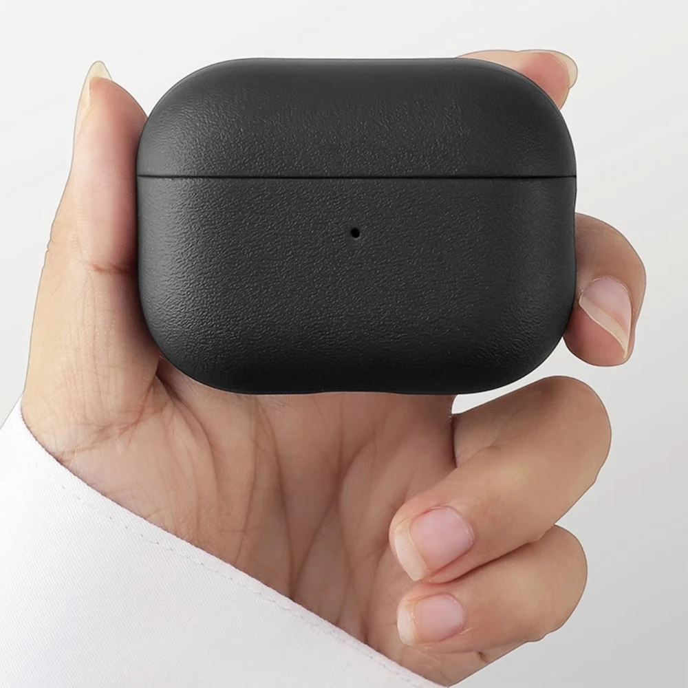 حافظة جلدية من الحبوب لأجهزة Airpods Pro 2 حافظة Airpods 4 3 AirPods Pro غطاء Apple بلوتوث ملحقات سماعات الأذن آلة حماية #5