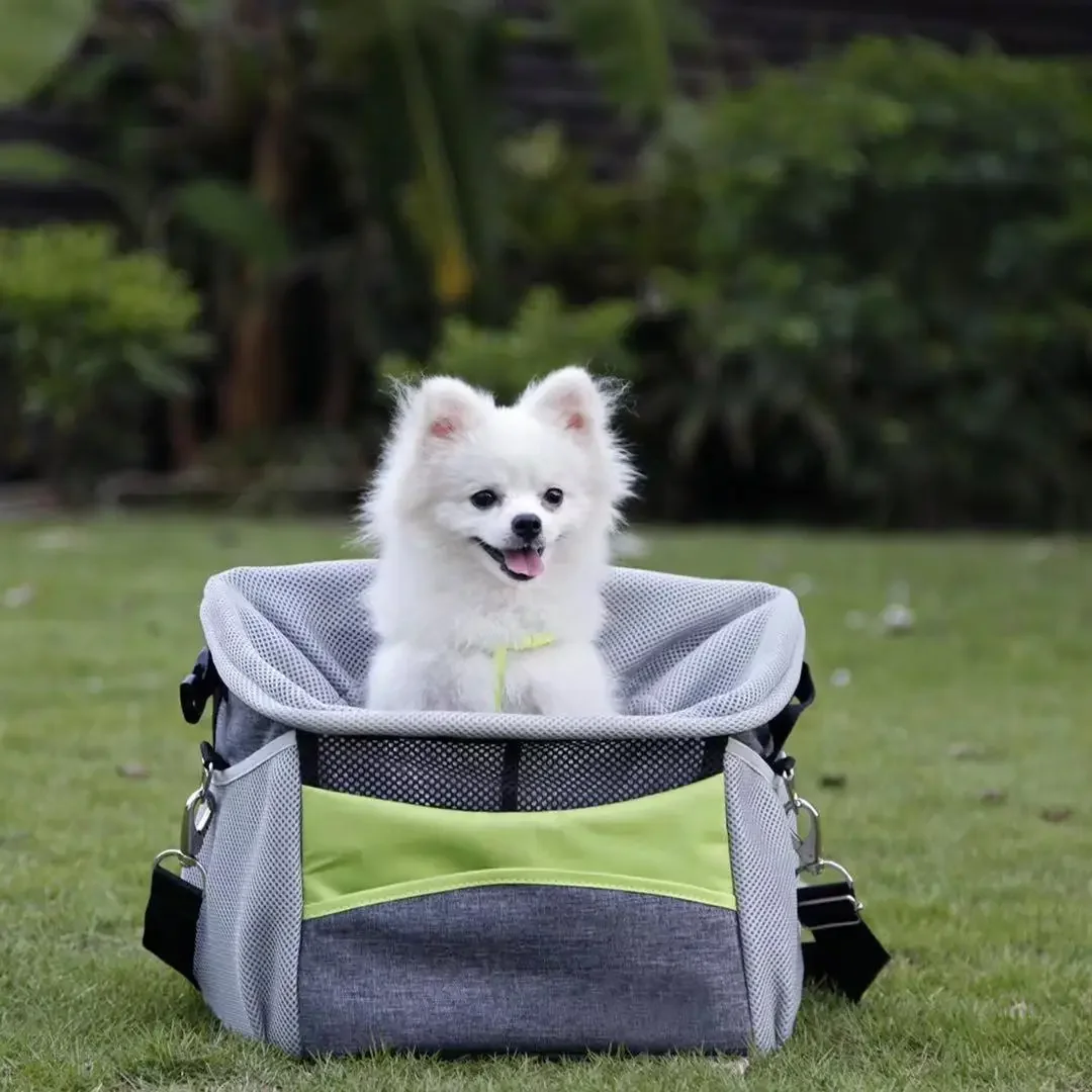 

Pet Bag Out Portable Teddy Dog Backpack Dog Cat Car Travel Accessories Bicyle Soft-Sided Carriers Bags Slings Pet Supplies