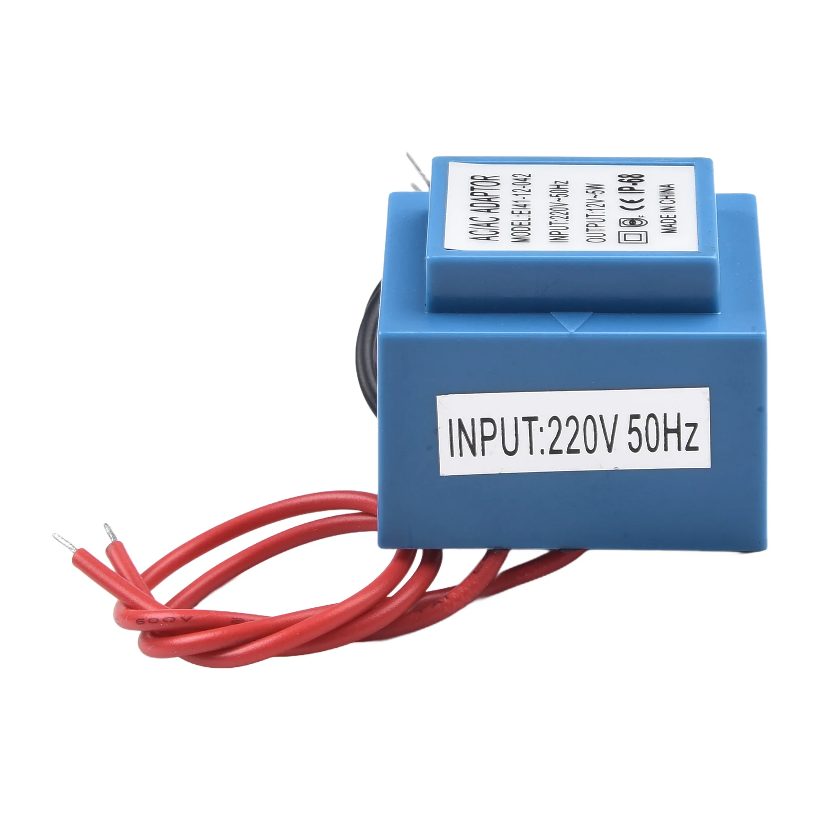 Transformador de iluminación de plástico transformador impermeable 1 Uds AC12V 24V transformador LED5W-60W luz de piscina