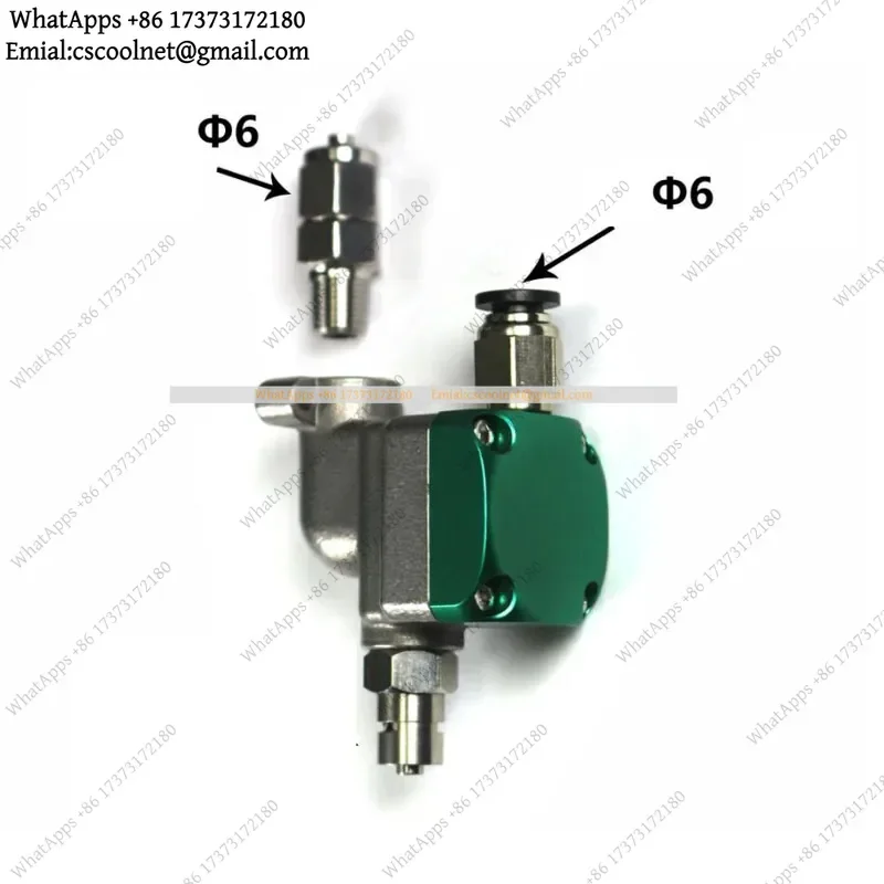 JS02 Micro High Precision Liquid Dispensing Valve Pressure Stabilizing Silicone Pneumatic UV Glue Valve 0.1-1.0MPA