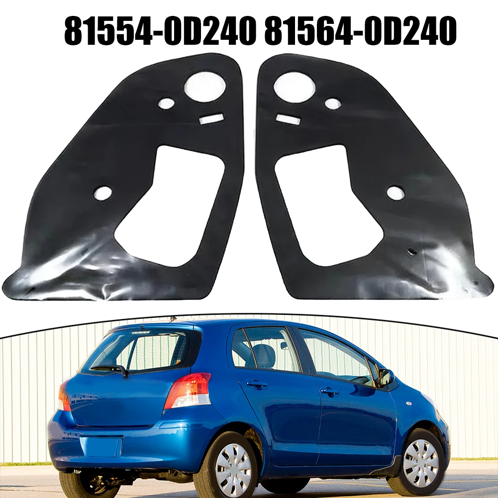 Replacement Rear Tail Light Sealing Gasket for Toyota Yaris 2008 2012 OEM 815540D240 815640D240 Rubber Taillight Gaskets