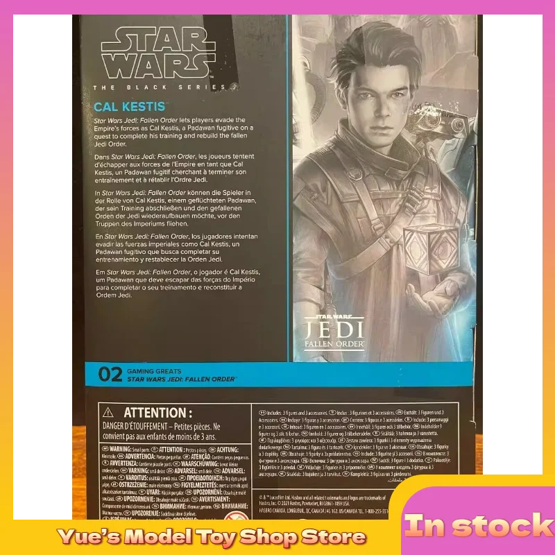 【disponibile】hasbro-star-wars-cal-kestis-cal-gamestop-limited-large-box-action-figure-da-6-pollici-modello-animato-giocattolo-da-collezione-regalo