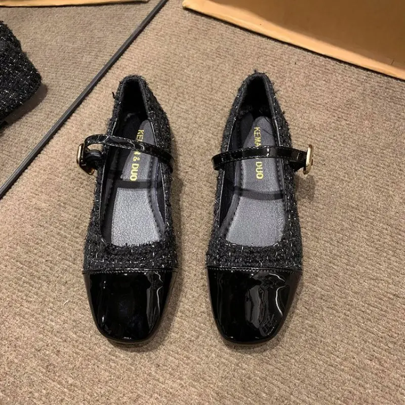 Chaussures Plates Décontractées pour Femme, Baskets Rondes à Enfiler, Rétro, Confortables sur Talons, Nouvelle Collection Été 2024