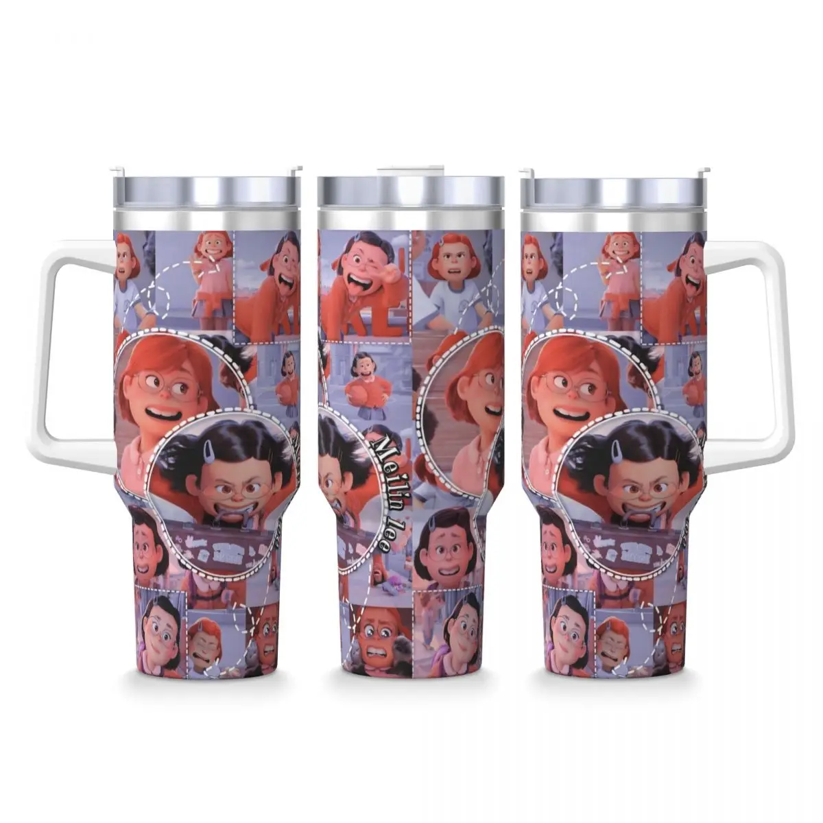 

Stainless Steel Tumbler Turnings Reds Coffee Mug Mei Lee Heat Preservation Hot Drinks Mugs Cup Travel Custom Water Bottle