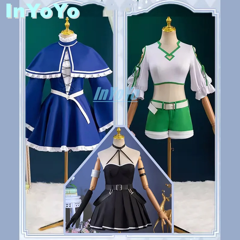 

InYoYo Ubel/Lawine/Kanne Cosplay Costume Anime Frieren At The Funeral Women Lovely Dress Uniform Role Play Halloween Party Outfi