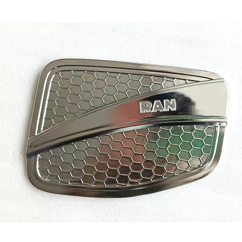 ABS البلاستيك غطاء خزان الوقود كروم اللون لفورد رينجر 2012-2019 T6-T8 الخارجي كروم الجسم أطقم اكسسوارات الكسوة #3