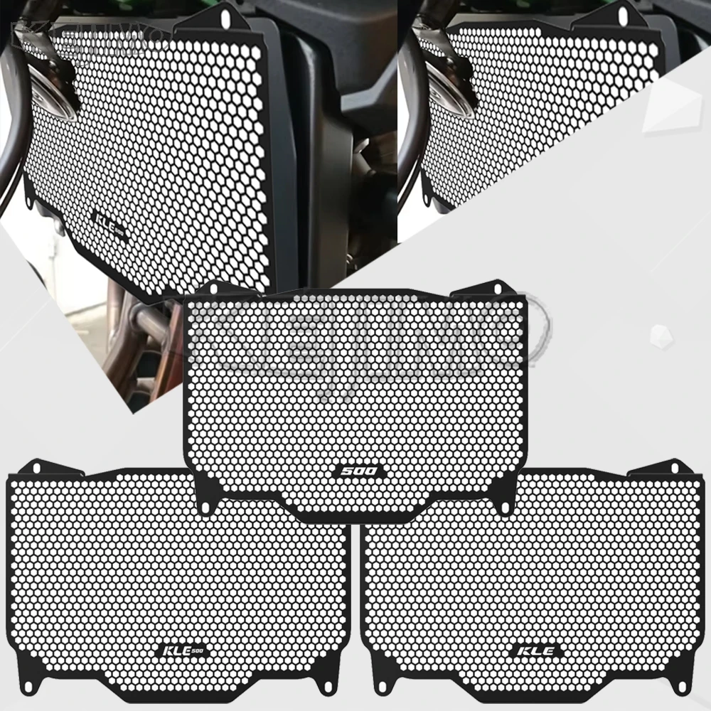 For Kawasaki KLE500 SE ABS 500 KLE 500 2026 Motorcycle Radiator Guard Grill Cover Water Tank Cooler Bezel Protector KLE500 KLE