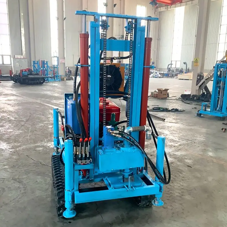 

Индивидуальная дизельная гидравлическая буровая установка для водяных скважин 100м, 150м, 180м, 22-35 л.с., портативная, высокого качества