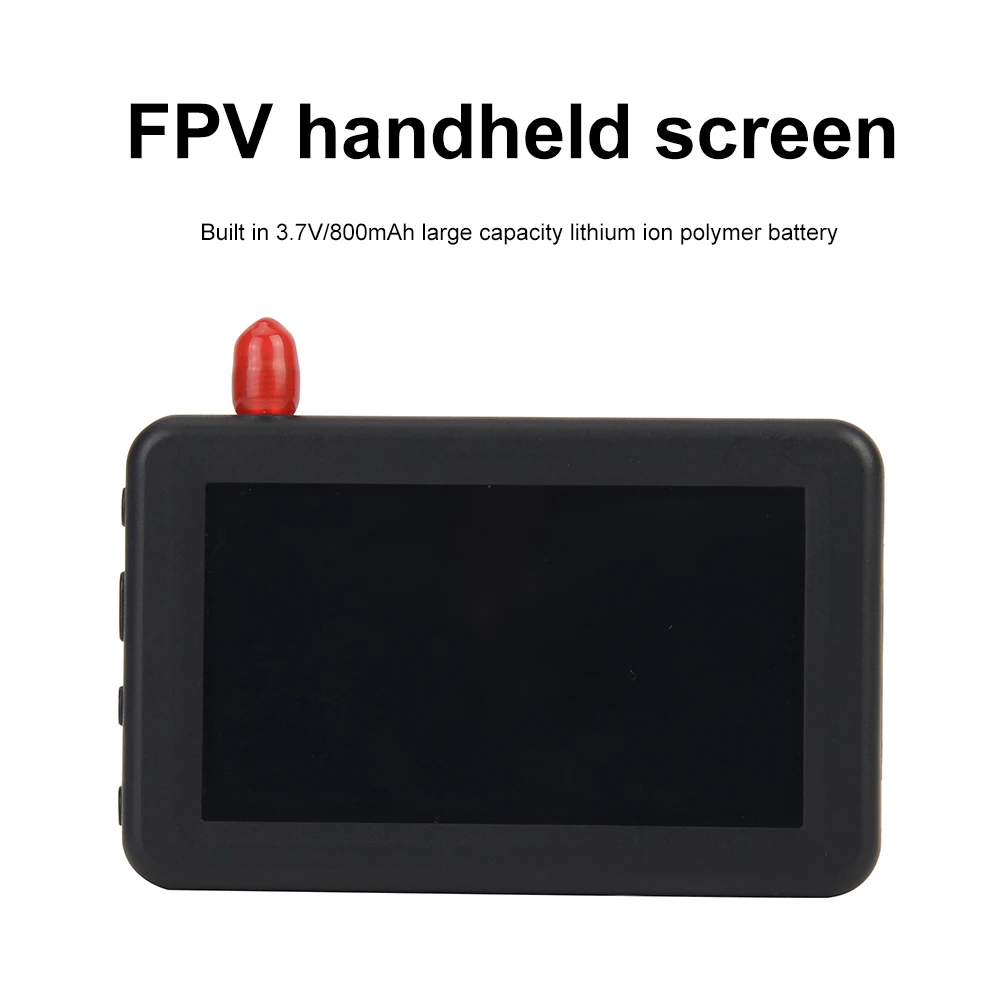 3 Inch 5.8GHz 40CH Mini Handheld Screen Auto Search Monitor Display Built-in Battery for RC Multicopter FPV Car Drone Model Part