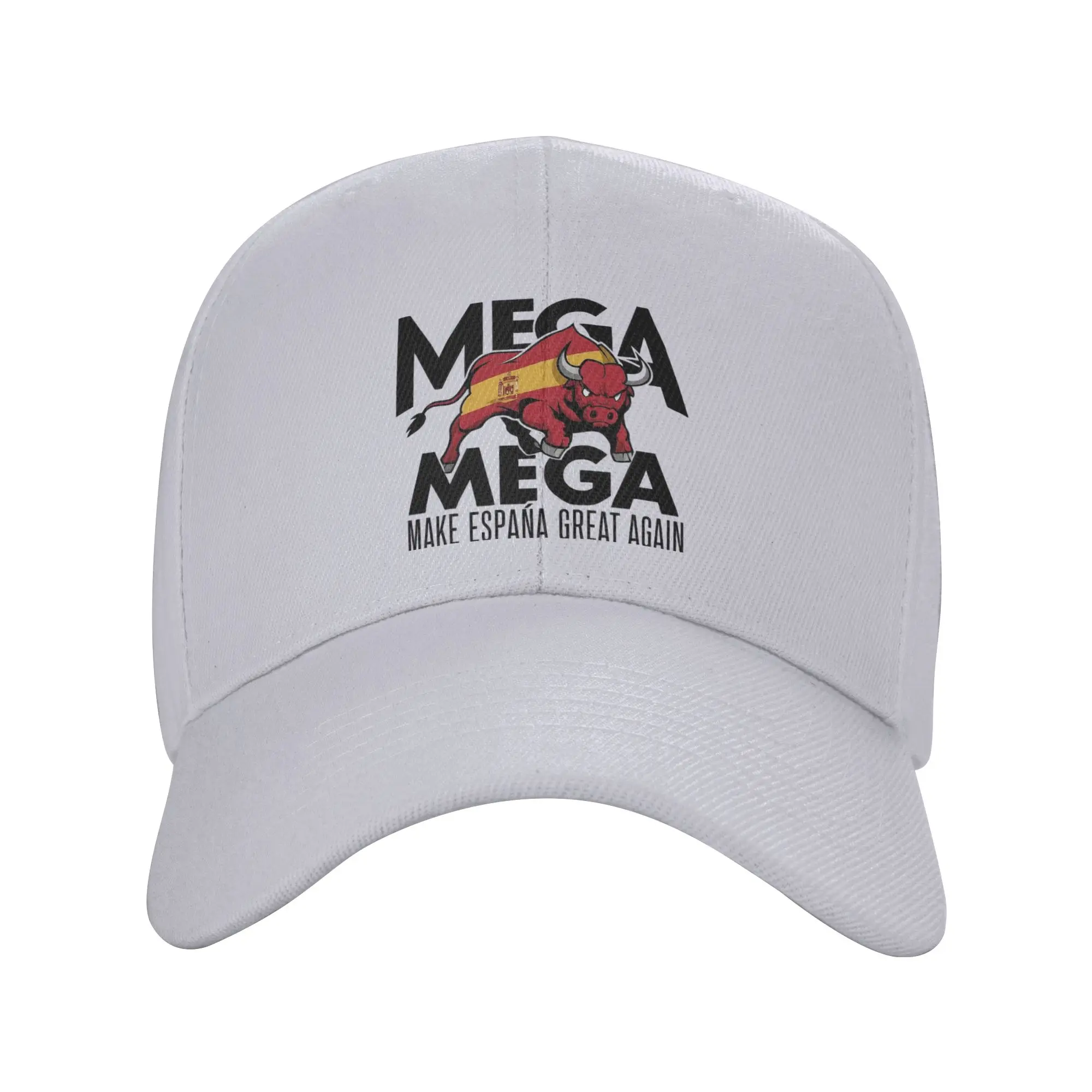 Make Spain Great Again  Baseball Cap Vintage  Snapback Hat For Men Women Adjustable Casual Wear