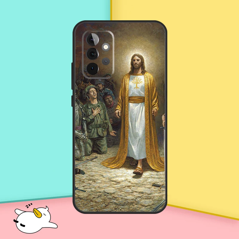 God Jesus Case For Samsung Galaxy A55 A35 A25 A15 A51 A71 A12 A32 A52 A13 A33 A53 A14 A34 A54 Cover