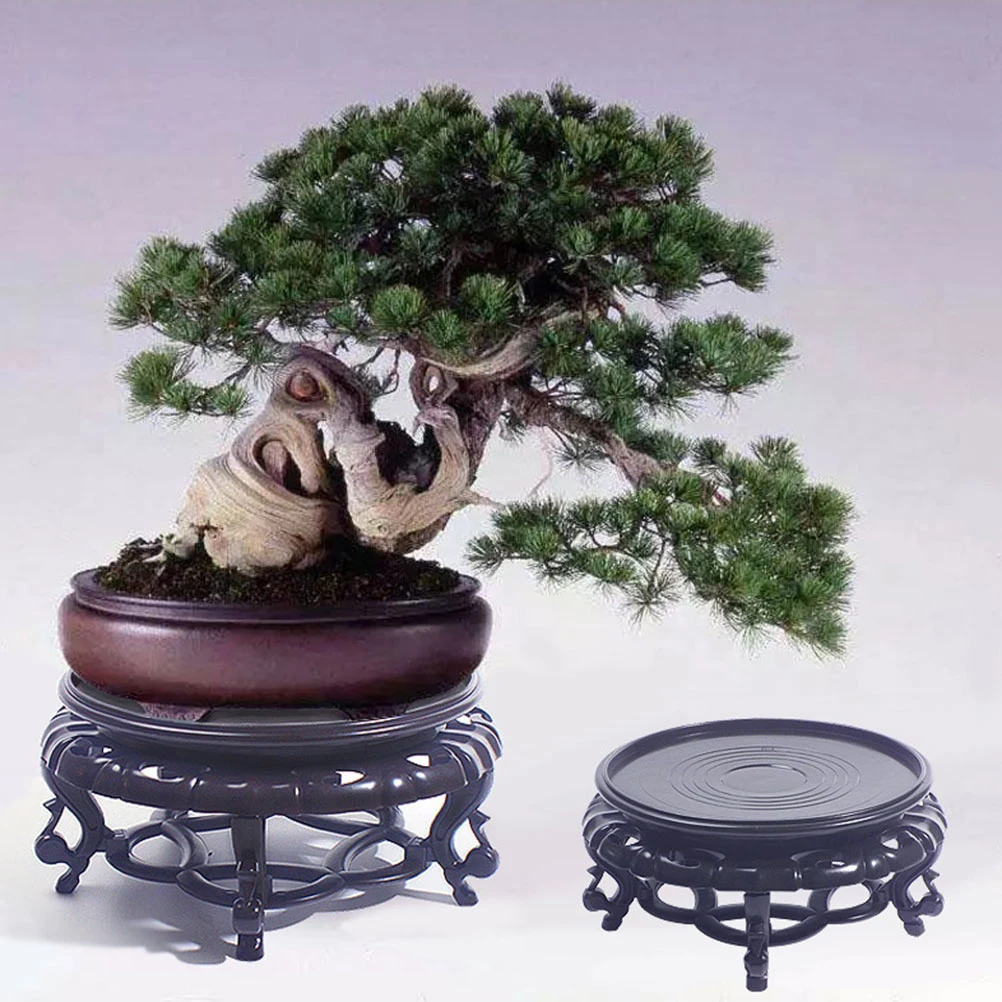

Retro St 20cm Diameter Plastic Flowerpot Base Potting Decorative Flowerpot Holder Tray Storage Decor