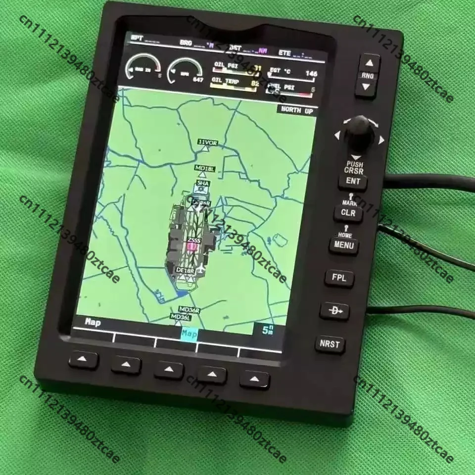 High Fidelity Flight Simulation Avionics Navigation Panel Multifunction Cockpit Display Equipment Aviation Game Peripheral