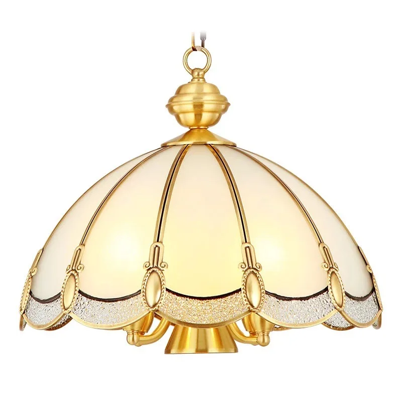 

Study chandelier Nordic retro light luxury bedroom