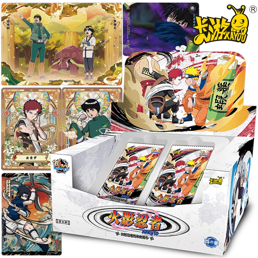 

KAYOU Genuine Naruto Collection Cards Popular Fantasy Anime Character Tsunade Gaara Limited Cards Boys and Girls Hobbies Gifts