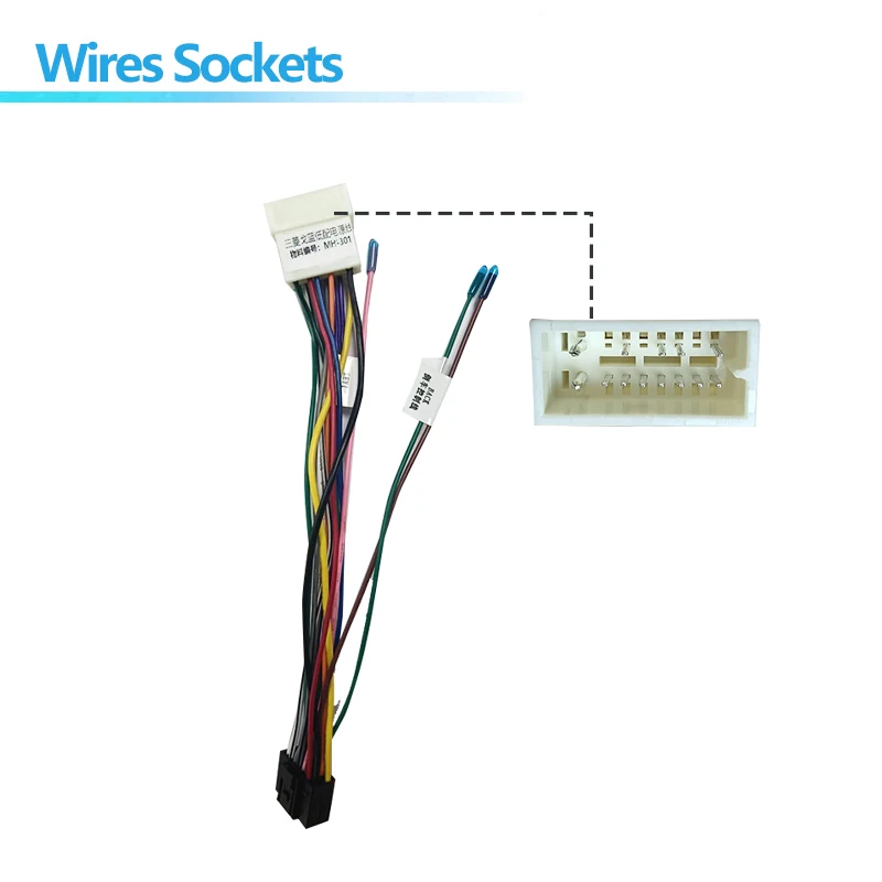 For Mitsubishi Galant  Canbus Decoder Wire Harness Adapter Power Android Car Radio Cable.