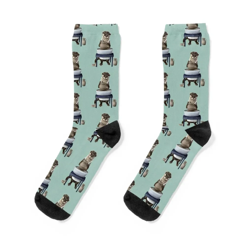 Otter potter Socks halloween men cotton high quality Stockings compression Socks For Women Men's