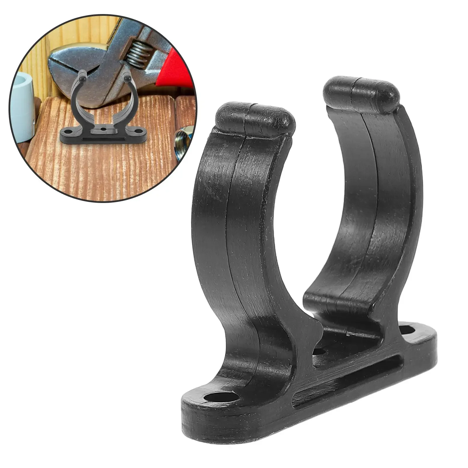 

Черный нейлоновый пластиковый зажим для труб, подходящий для аксессуаров для морских лодок 38–42 мм