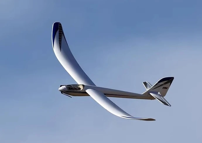 

Horizon Model, Night Radian 2.0m Nightingale Glider Model Aircraft, 2m Glider Large Lanterns