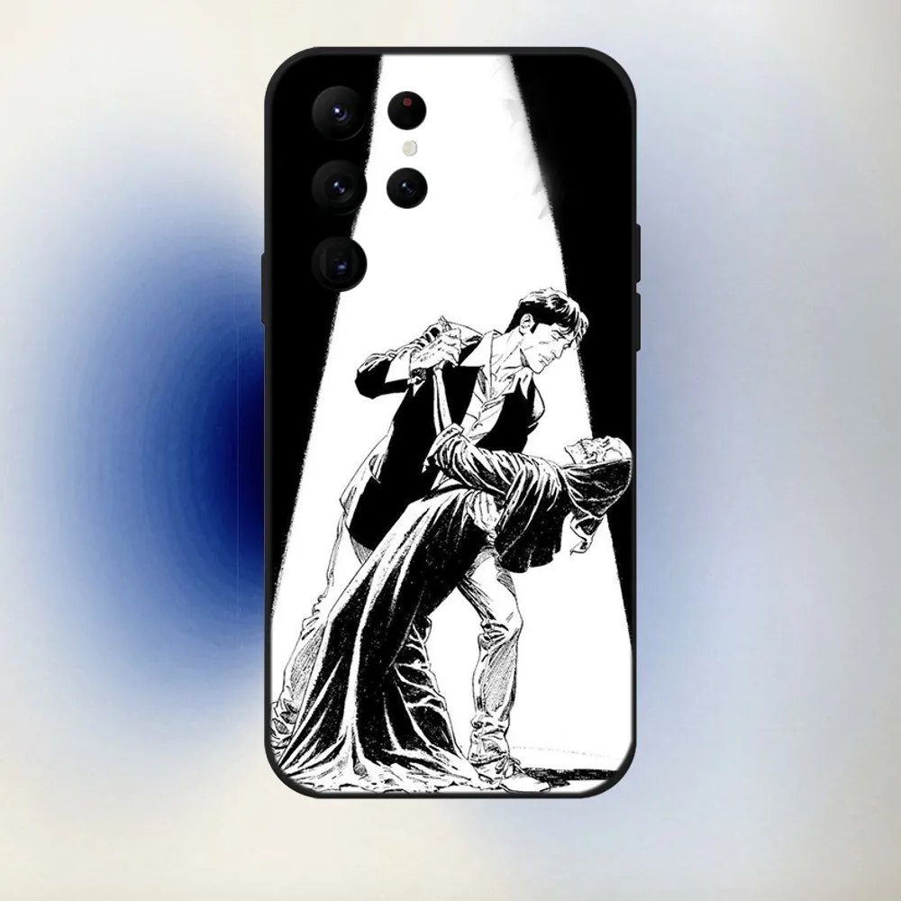 Comics Dylan Dog Phone Case For Samsung S24,23,22,30,21,10,9,Ultra,Plus,Lite,FE,5G Black Soft Case