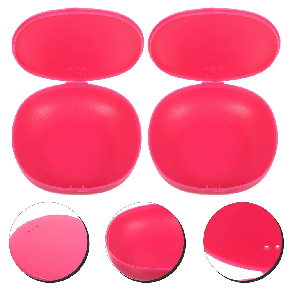 

4Pcs Menstrual Cup Storage Box Plastic Durable Case Portable Travel Menstrual Cup Holder Organizer Carrying Container