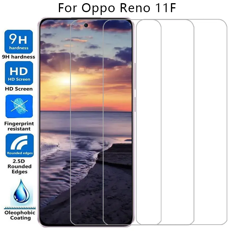 screen protector for oppo reno 11f 5g protective tempered glass on reno11 11 f f11 reno11f film opp opo opporeno opporeno11f 5 g